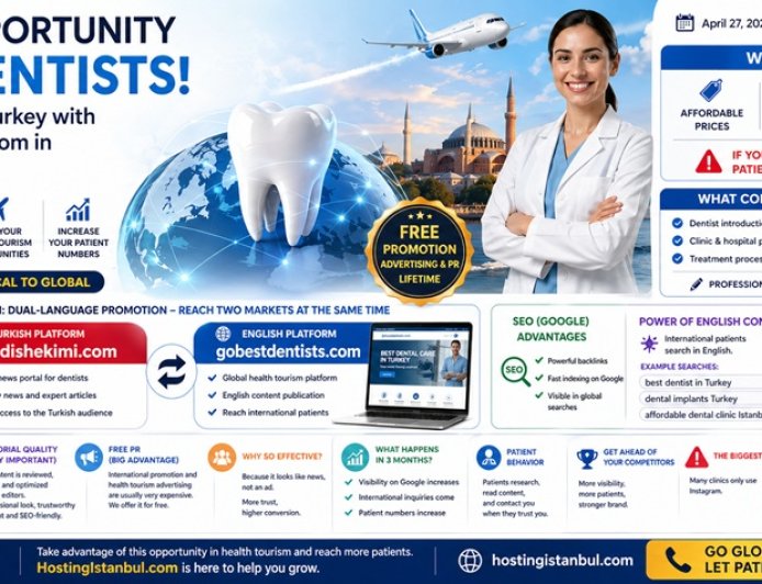 Free PR opportunity for dentists in global health tourism
